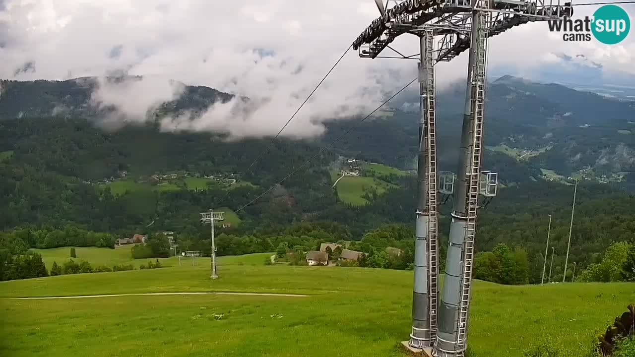 Webcam en direct de la station de ski de Stari Vrh – Slovénie