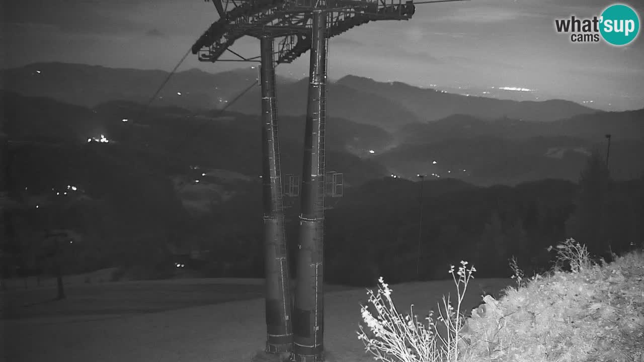 Webcam en direct de la station de ski de Stari Vrh – Slovénie