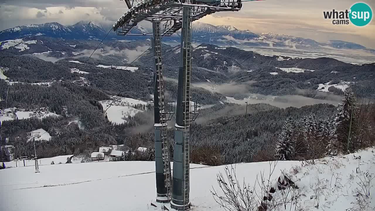 Stazione sciistica di Stari Vrh Webcam in diretta – Slovenia