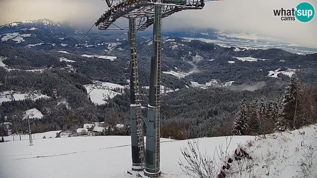 Skijalište Stari Vrh Web kamera uživo – Slovenija