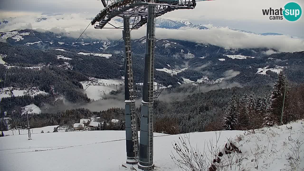 Stazione sciistica di Stari Vrh Webcam in diretta – Slovenia