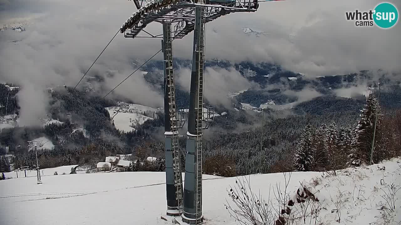 Stazione sciistica di Stari Vrh Webcam in diretta – Slovenia