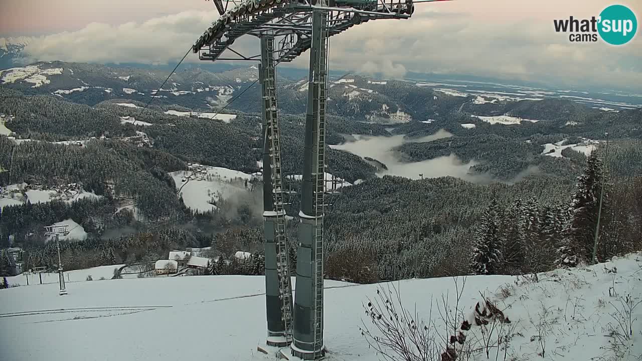 Stazione sciistica di Stari Vrh Webcam in diretta – Slovenia