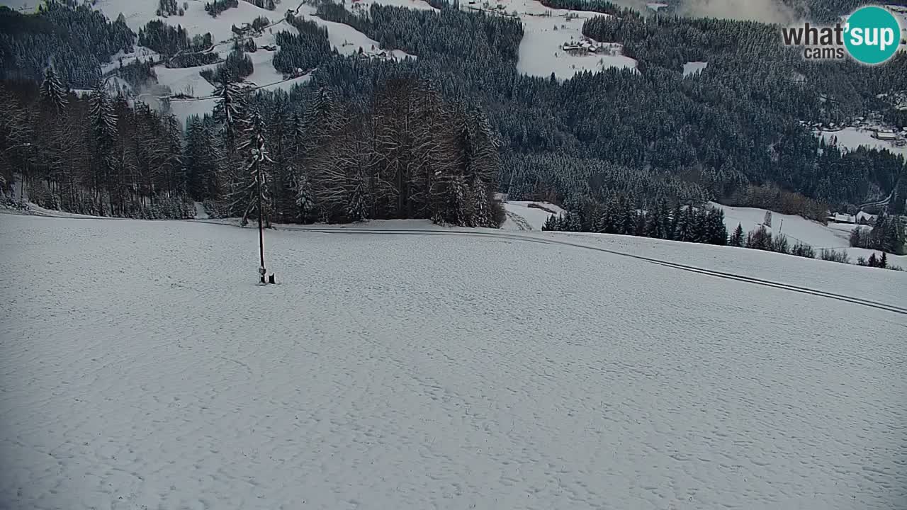 Stazione sciistica di Stari Vrh Webcam in diretta – Slovenia