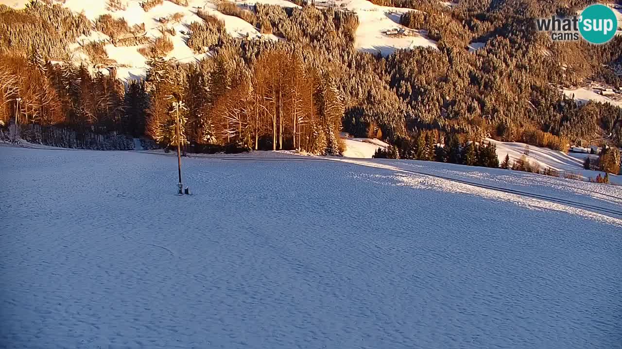 Skijalište Stari Vrh Web kamera uživo – Slovenija