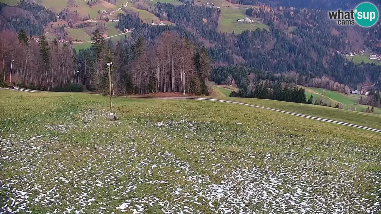 Stazione sciistica di Stari Vrh Webcam in diretta – Slovenia