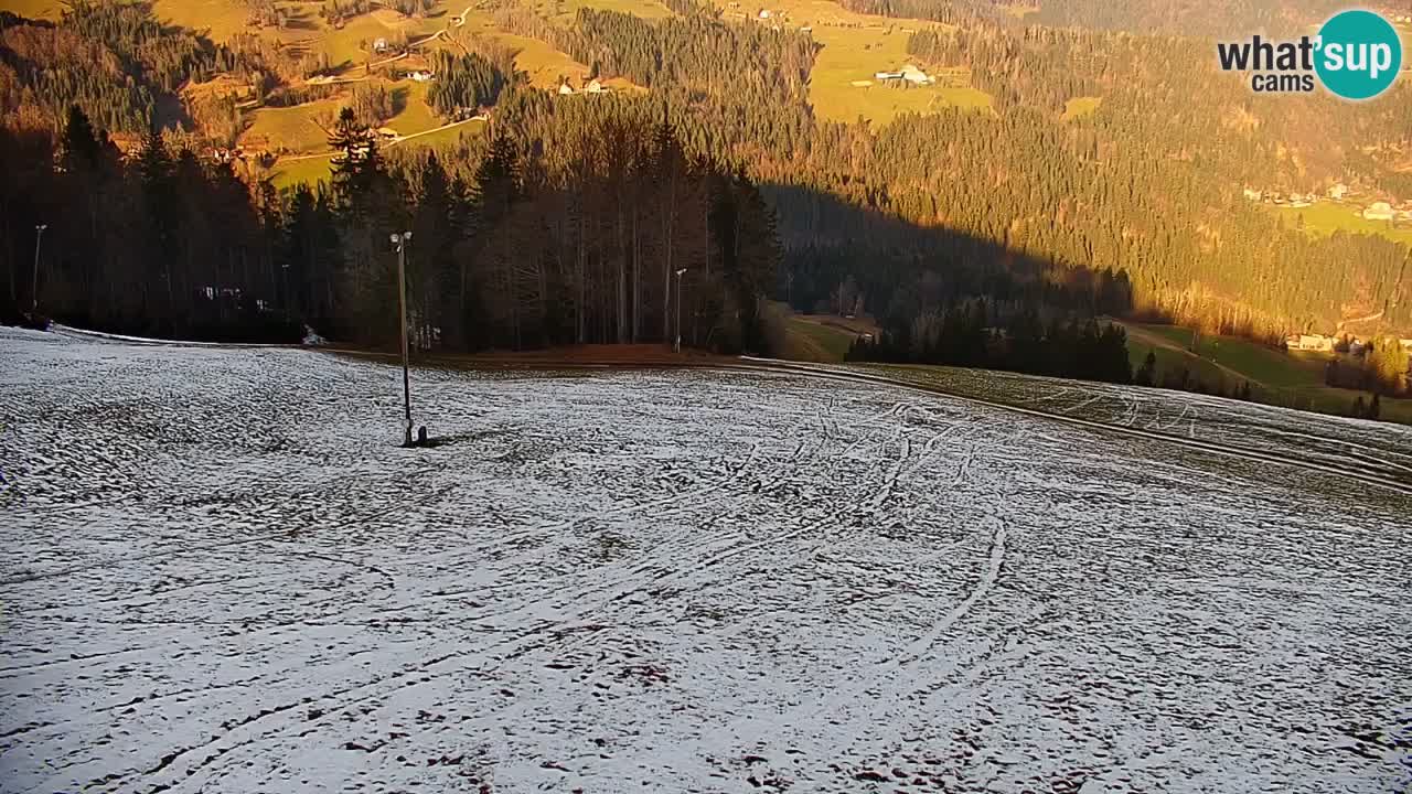 Skijalište Stari Vrh Web kamera uživo – Slovenija