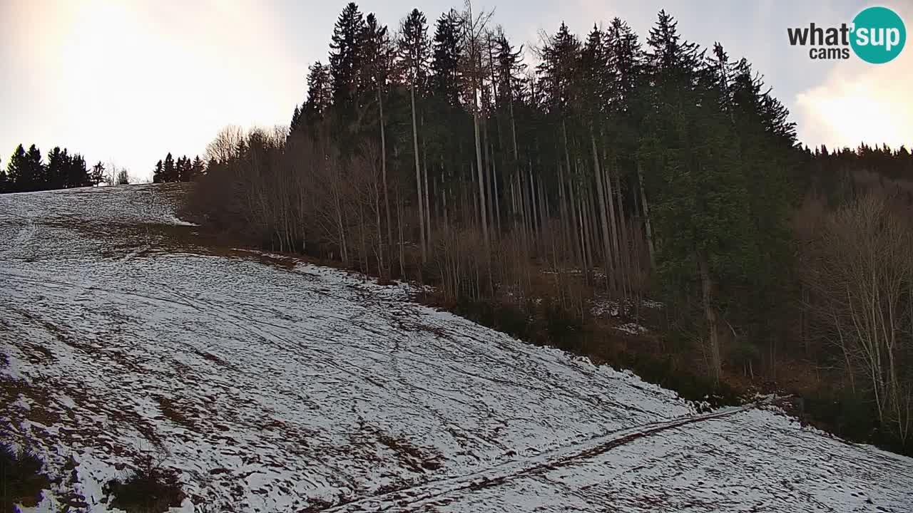 Stazione sciistica di Stari Vrh Webcam in diretta – Slovenia