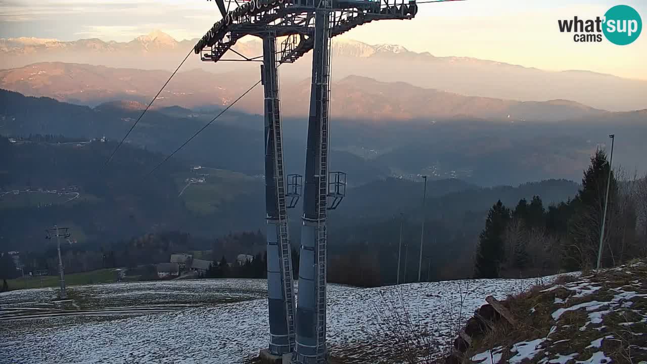 Stazione sciistica di Stari Vrh Webcam in diretta – Slovenia