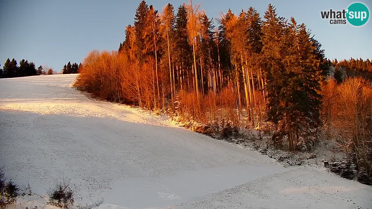 Webcam en direct de la station de ski de Stari Vrh – Slovénie