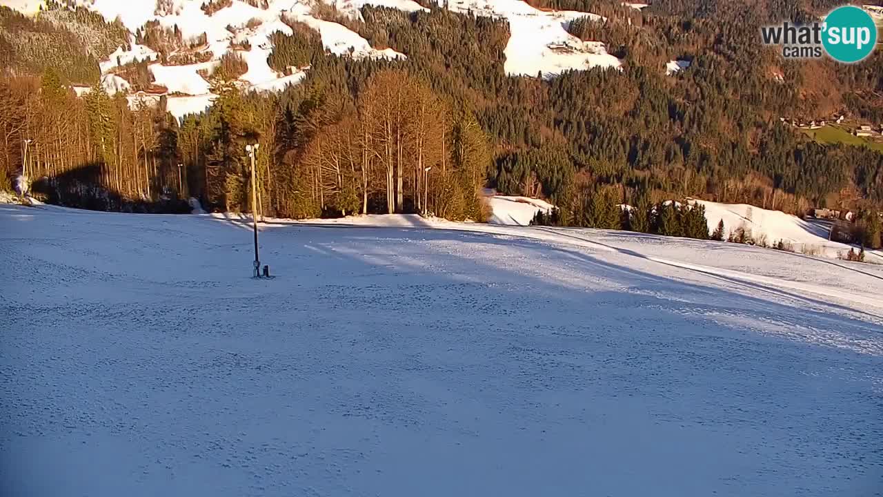 Webcam en direct de la station de ski de Stari Vrh – Slovénie