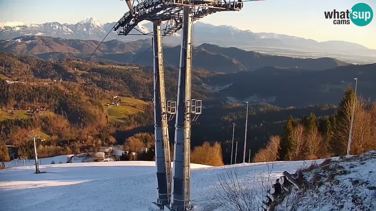 Stazione sciistica di Stari Vrh Webcam in diretta – Slovenia