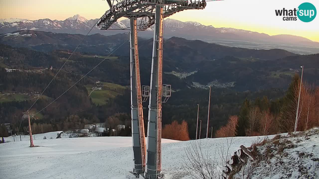 Webcam en direct de la station de ski de Stari Vrh – Slovénie