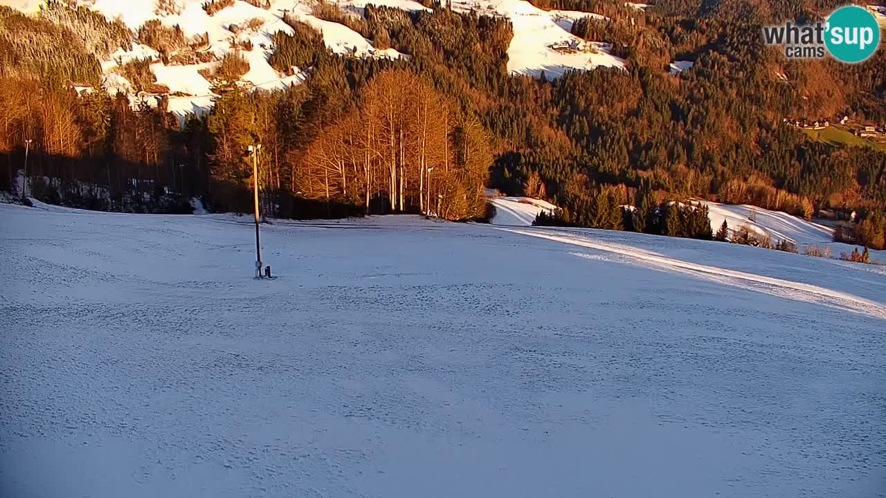 Webcam en direct de la station de ski de Stari Vrh – Slovénie