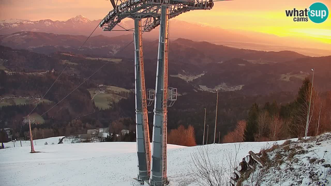 Stari Vrh Ski resort Live webcam – Slovenia