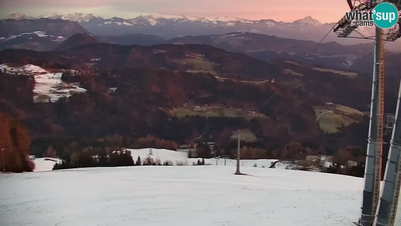 Webcam en direct de la station de ski de Stari Vrh – Slovénie