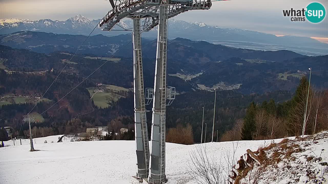 Stazione sciistica di Stari Vrh Webcam in diretta – Slovenia