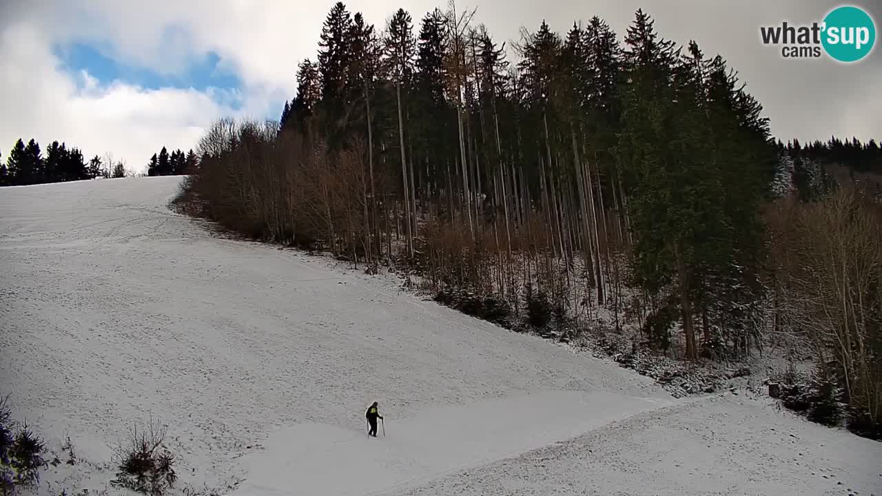 Webcam en direct de la station de ski de Stari Vrh – Slovénie