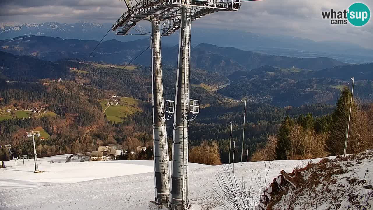 Stazione sciistica di Stari Vrh Webcam in diretta – Slovenia