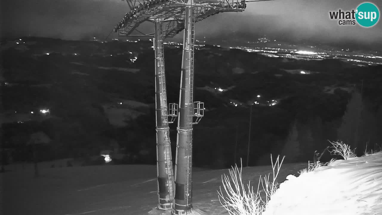 Webcam en direct de la station de ski de Stari Vrh – Slovénie