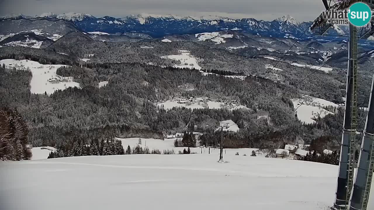 Webcam en direct de la station de ski de Stari Vrh – Slovénie