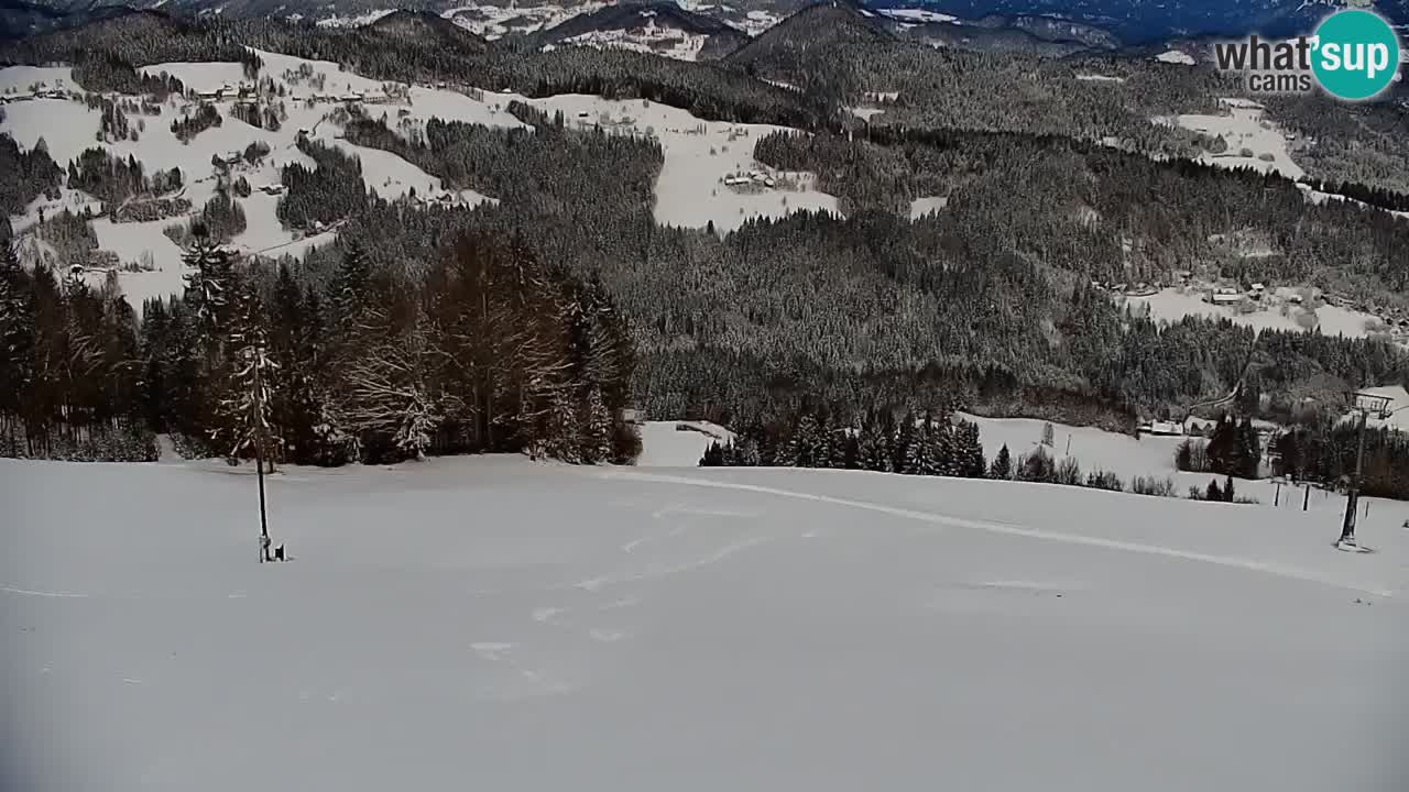 Stazione sciistica di Stari Vrh Webcam in diretta – Slovenia