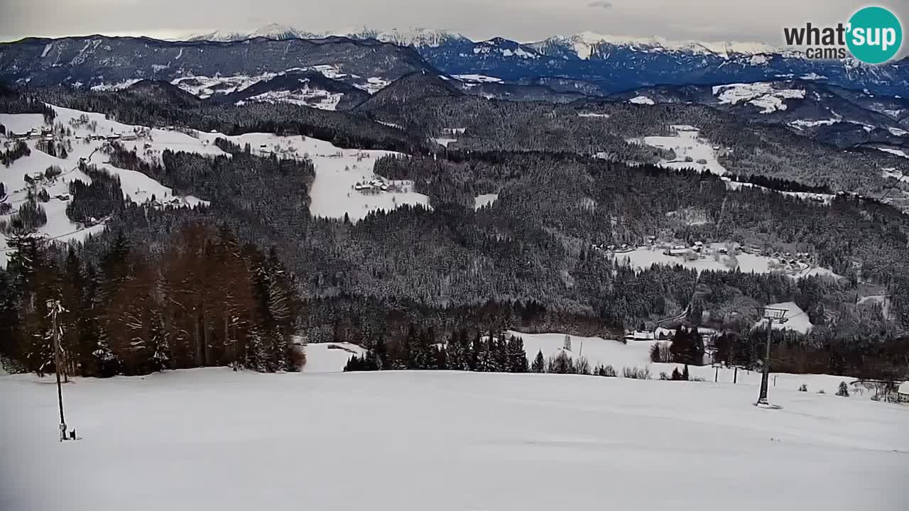 Webcam en direct de la station de ski de Stari Vrh – Slovénie