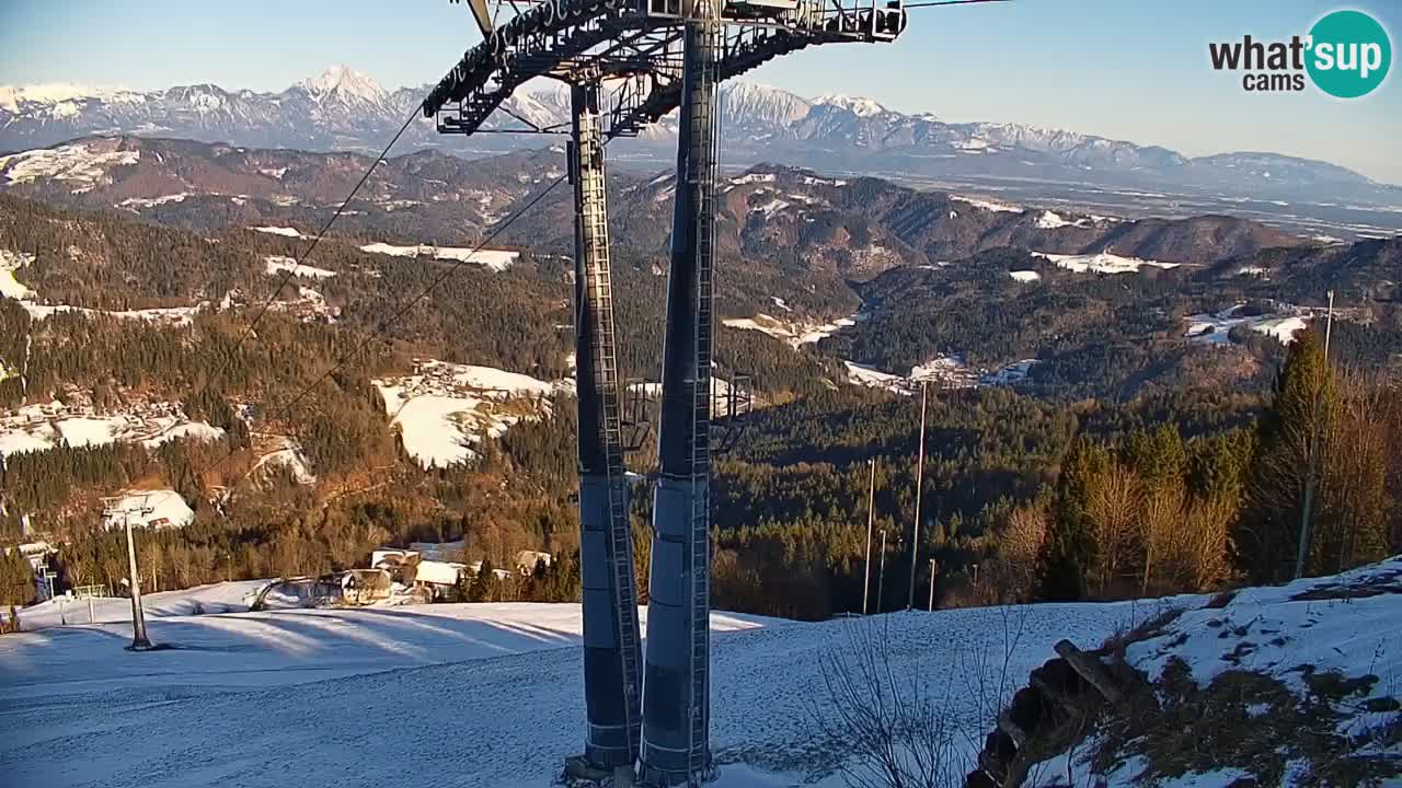 Stazione sciistica di Stari Vrh Webcam in diretta – Slovenia