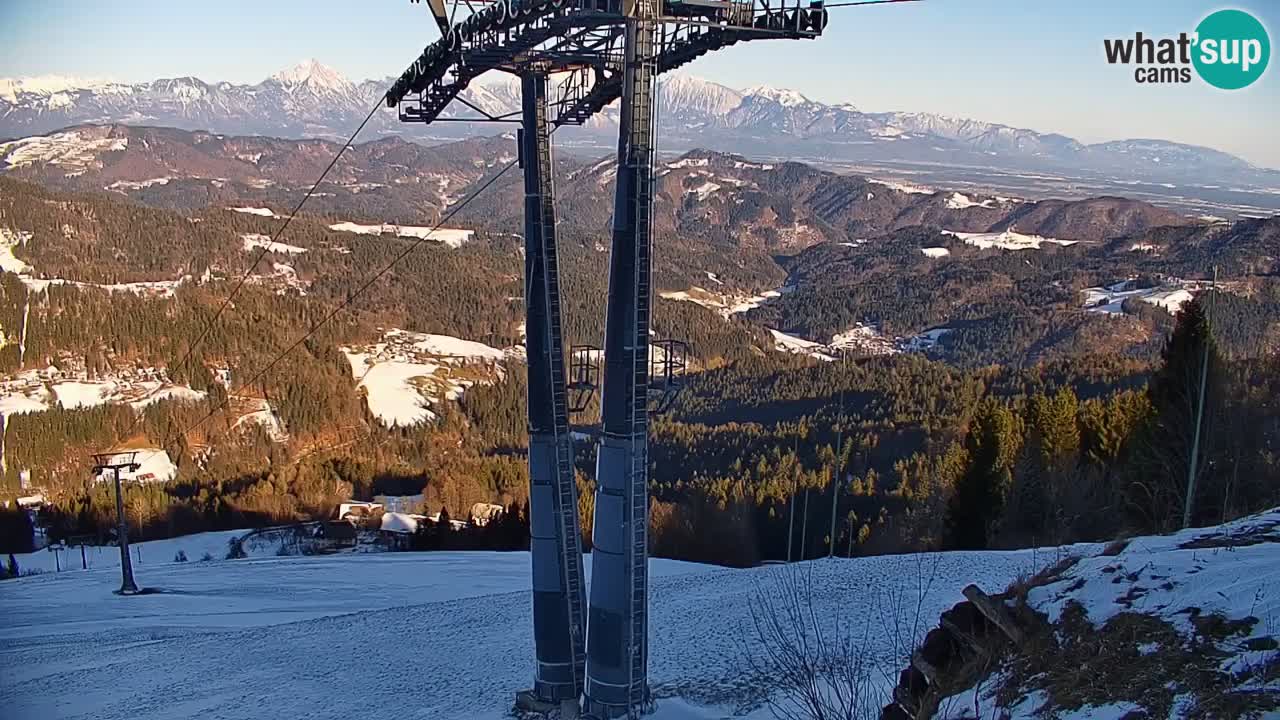 Stazione sciistica di Stari Vrh Webcam in diretta – Slovenia