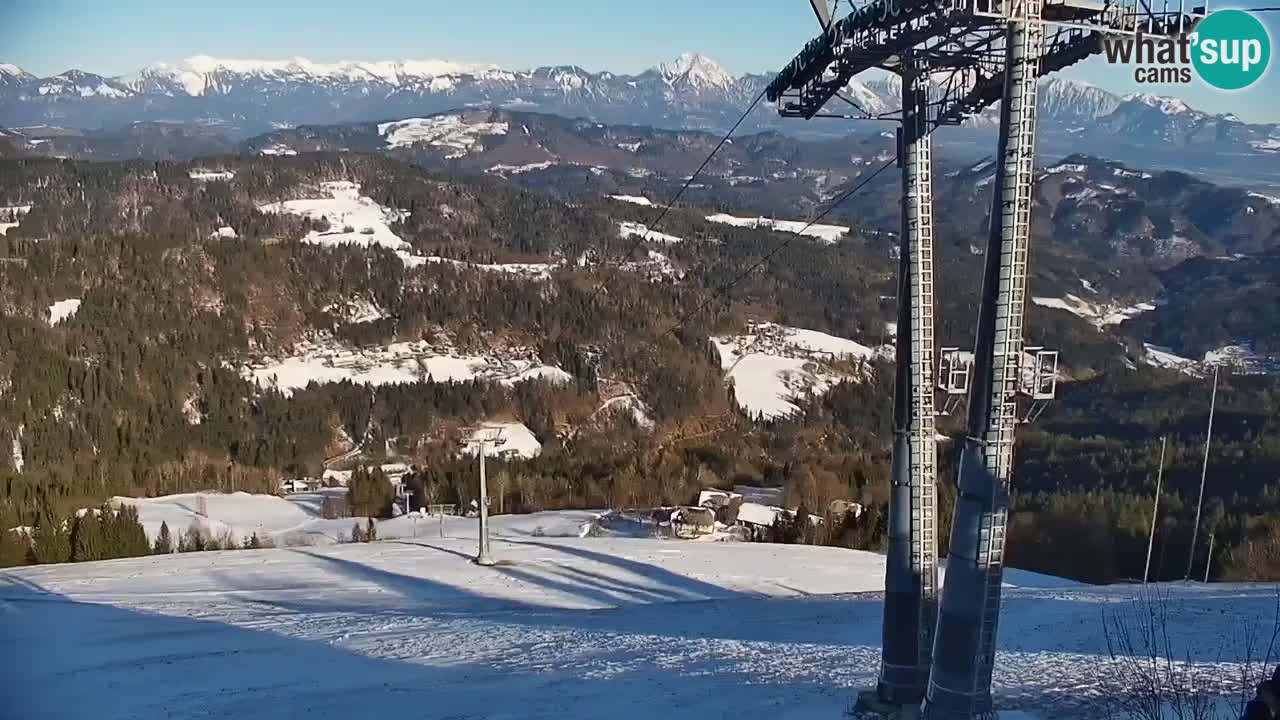 Stazione sciistica di Stari Vrh Webcam in diretta – Slovenia