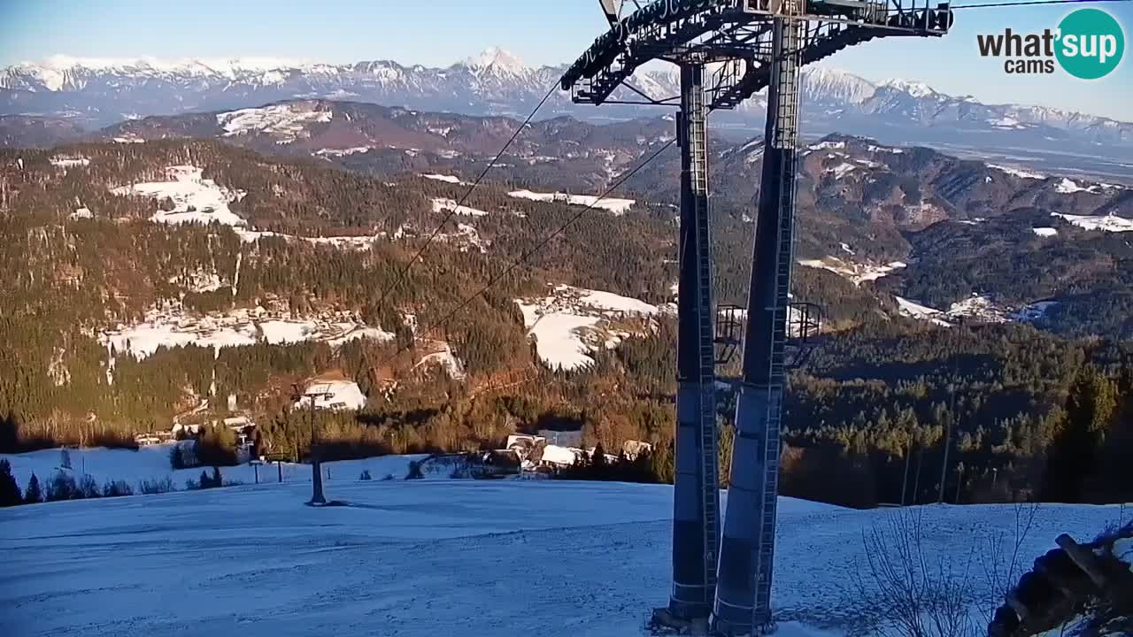 Stazione sciistica di Stari Vrh Webcam in diretta – Slovenia