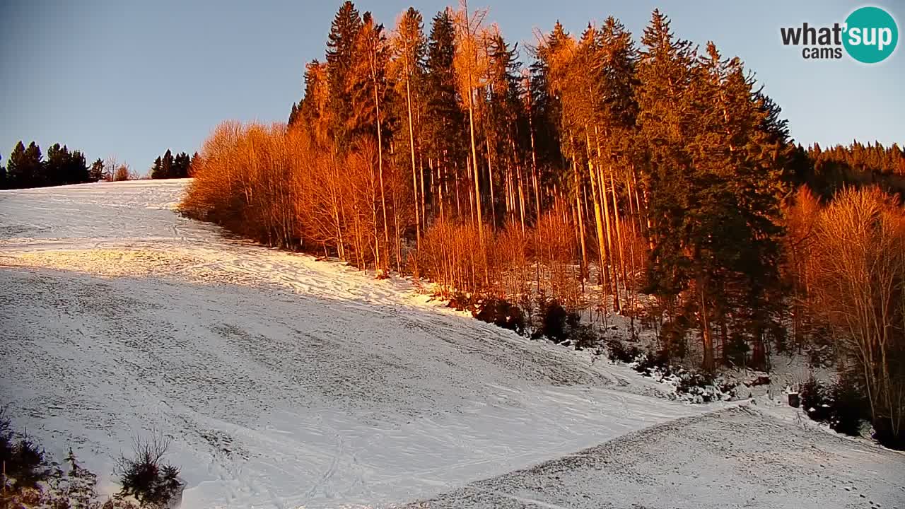 Webcam en direct de la station de ski de Stari Vrh – Slovénie