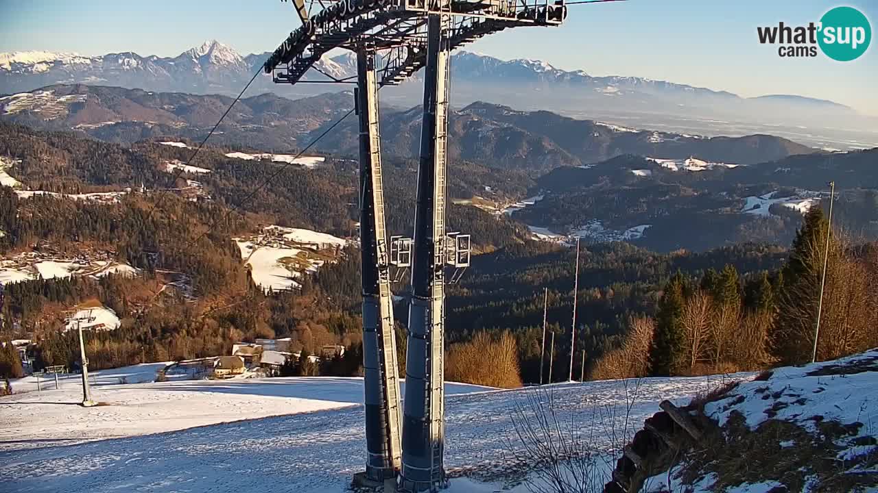 Webcam en direct de la station de ski de Stari Vrh – Slovénie