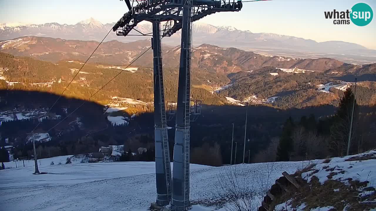 Stazione sciistica di Stari Vrh Webcam in diretta – Slovenia