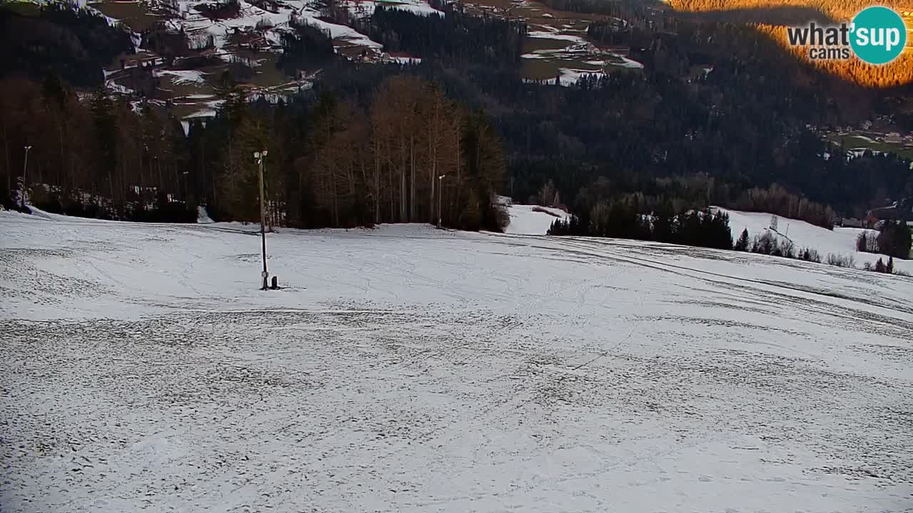 Webcam en direct de la station de ski de Stari Vrh – Slovénie