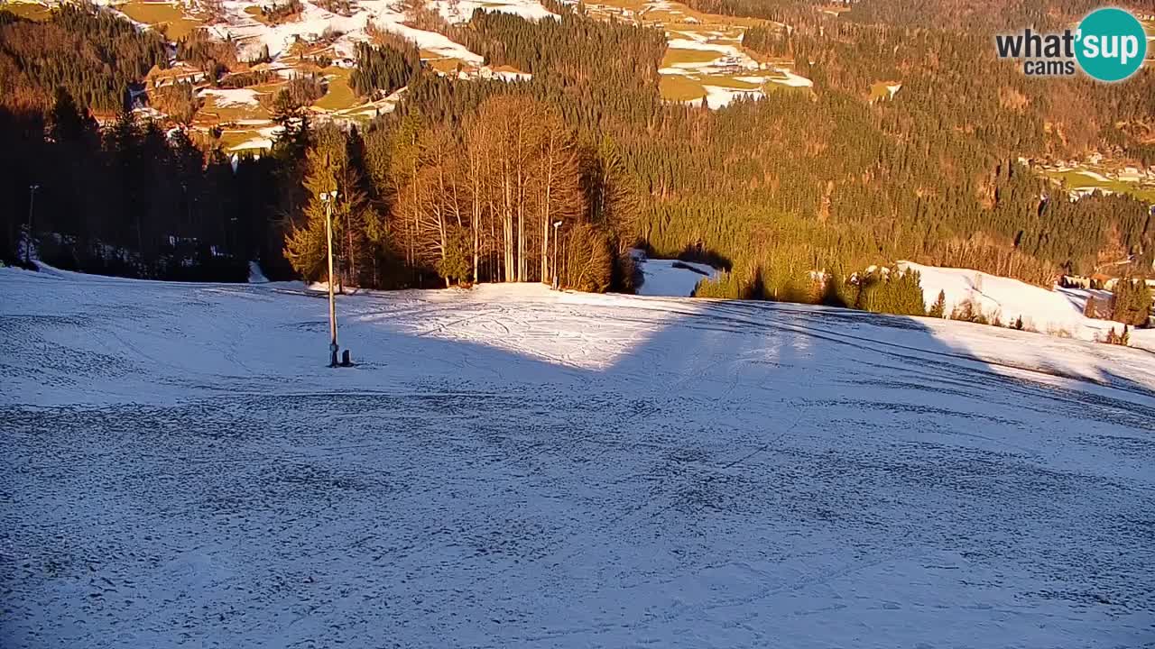 Stazione sciistica di Stari Vrh Webcam in diretta – Slovenia