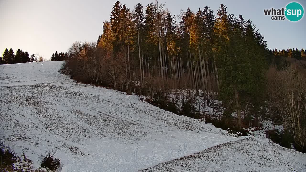 Webcam en direct de la station de ski de Stari Vrh – Slovénie