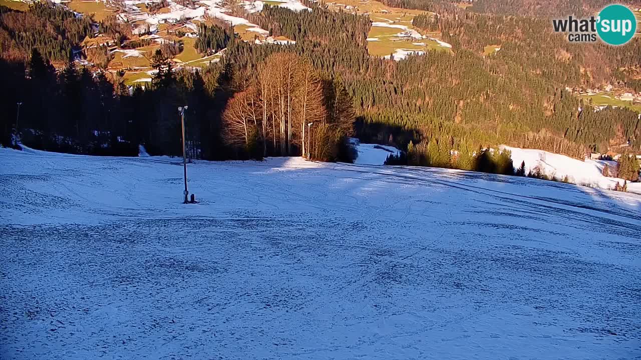 Webcam en direct de la station de ski de Stari Vrh – Slovénie