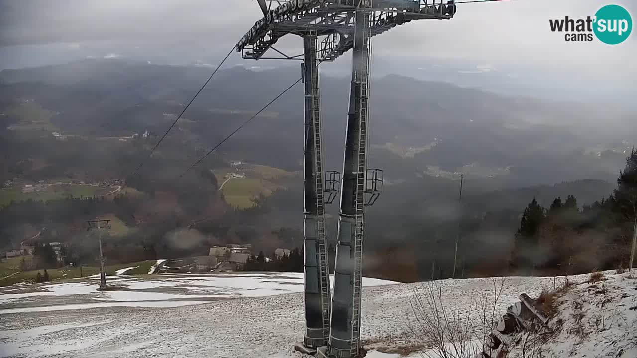 Webcam en direct de la station de ski de Stari Vrh – Slovénie