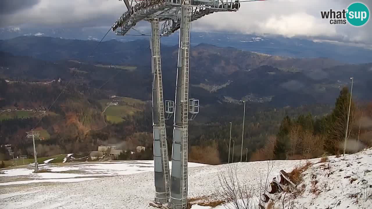 Webcam en direct de la station de ski de Stari Vrh – Slovénie