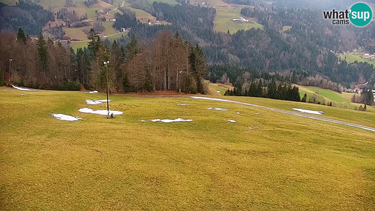 Skijalište Stari Vrh Web kamera uživo – Slovenija