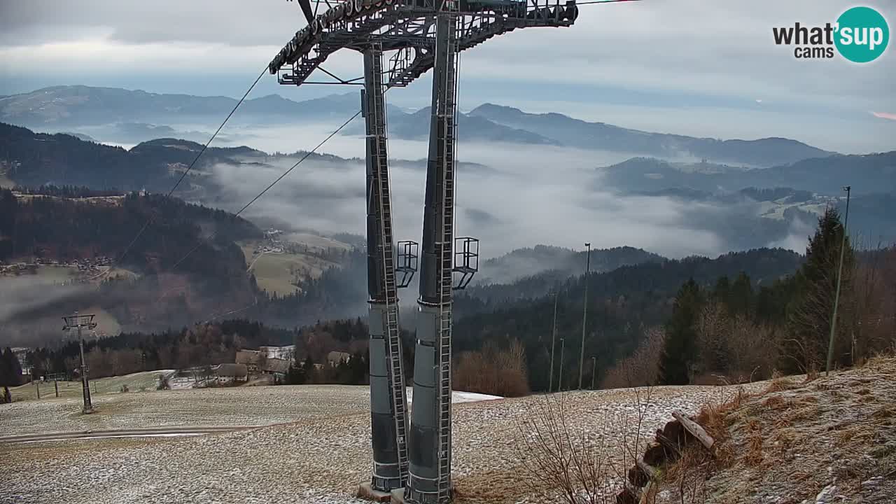 Stazione sciistica di Stari Vrh Webcam in diretta – Slovenia