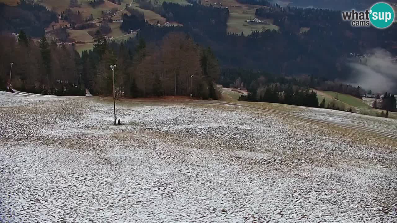 Skijalište Stari Vrh Web kamera uživo – Slovenija