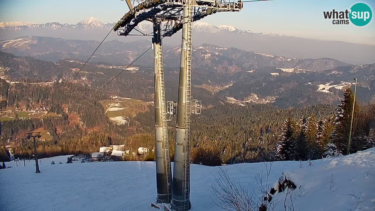 Stazione sciistica di Stari Vrh Webcam in diretta – Slovenia