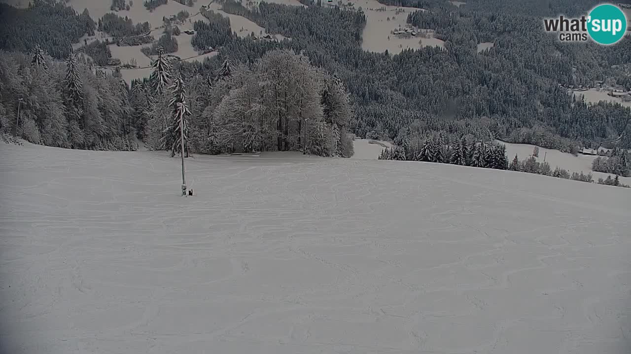 Webcam en direct de la station de ski de Stari Vrh – Slovénie