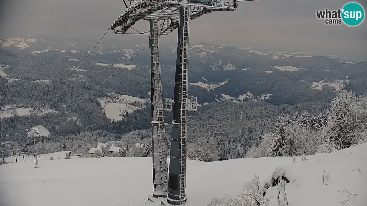 Stazione sciistica di Stari Vrh Webcam in diretta – Slovenia