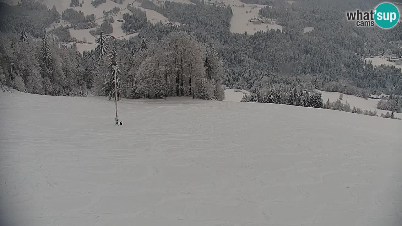 Webcam en direct de la station de ski de Stari Vrh – Slovénie