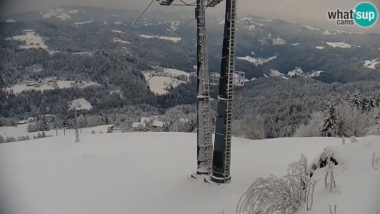 Stari Vrh Ski resort Live webcam – Slovenia