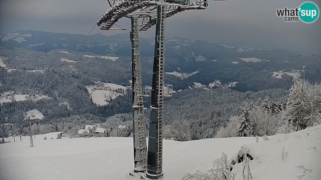 Stazione sciistica di Stari Vrh Webcam in diretta – Slovenia