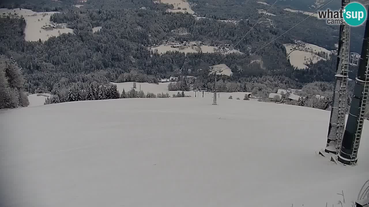 Webcam en direct de la station de ski de Stari Vrh – Slovénie